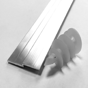 Алюминиевый профиль Hook-on и пластиковый анкер для стеновой акустической панели ПАЛИТРА СХ Остров